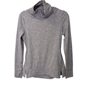 APANA Womens Size Small Pullover Mock Neck Lightweight Activewear Top Purple NWT